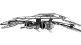 原创科幻飞机,科幻飞行器maya3d模型
