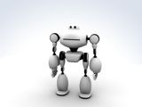 机器人,卡通角色3d模型