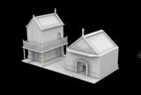 房子,建筑场景3d模型