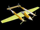 花哨小飞机,飞行器3d模型