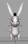 兔子,卡通角色3d模型