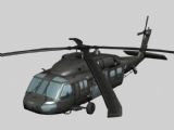 黑鹰直升机,军事,飞机3D模型