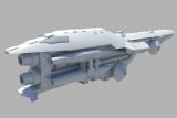 科幻驱逐舰,飞船maya模型