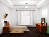 卧室,室内空间一角场景3D模型