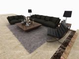 现代沙发,室内,家具3d模型