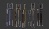 剑,游戏武器3d模型