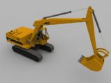 挖掘机3D模型