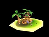 椰子树,树,场景max3d模型