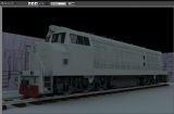 DF4DD调度火车头3D模型