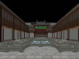 中式古代建筑,阁楼,室外场景max3d模型