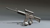 枪,武器maya3d模型