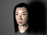 女性,人物头部maya3d模型
