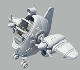 卡通飞机,战机,飞机maya3d模型
