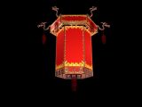 中式灯笼,家居装饰max3d模型
