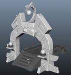 石桥,游戏场景3D模型