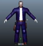 男性,游戏角色maya3d模型