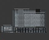 高楼,写字楼,建筑,室外场景max3d模型
