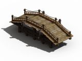 古代木桥,建筑max3d模型