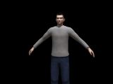 现代人物,男性maya3d模型