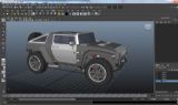 悍马FX,汽车maya3d模型