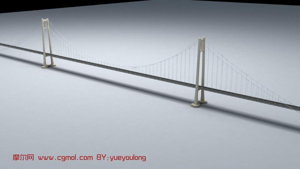 南京长江四桥,南京大桥,长江大桥3D模型,基础