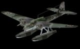 二德军战战机亨克尔115C,战斗机,飞机max3d模型