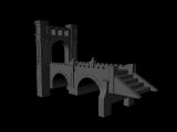 桥,建筑,室外场景maya3d模型