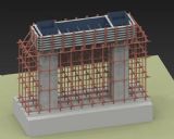 框架梁模板,工地建筑,室外场景max3d模型