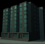 办公大厦,楼房,建筑,室外场景maya模型