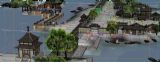 小镇,亭子,廊桥,古代建筑,游戏场景max3d模型