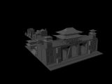 古建筑,阁楼,塔,室外建筑maya模型