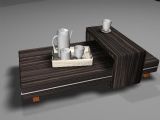 家具茶几组合maya模型