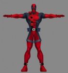 死侍-美国漫画英雄3D模型
