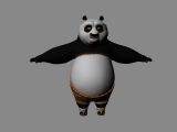功夫熊猫maya模型