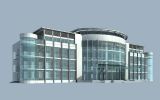 中国南方航空办公大楼3D模型