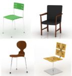 椅子,家具max模型