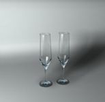 高脚杯,玻璃酒杯maya模型