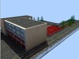 消防大队建筑规划设计场景3D模型