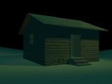小木屋,卡通场景maya模型