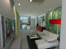 现代客厅,室内场景max模型