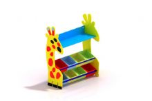 长颈鹿杂物架,儿童玩具分类架,室内家具max模型