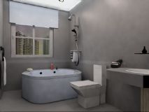 厕所,洗手间,浴室,室内场景max模型