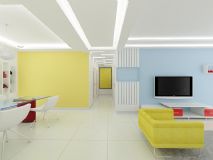 简单现代客厅,室内场景max模型