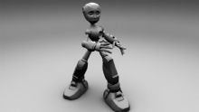 机器人,卡通角色maya模型