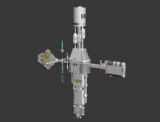 航天空间站,飞船max模型