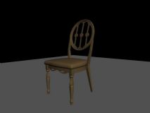 餐椅,椅子,室內家具max模型