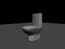 马桶,卫浴max模型
