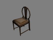 汉斯-魏格纳中国椅,室内家具max模型