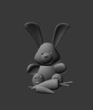 兔子,动物,卡通角色max模型