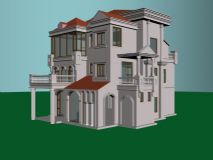 别墅,住宅,建筑max模型